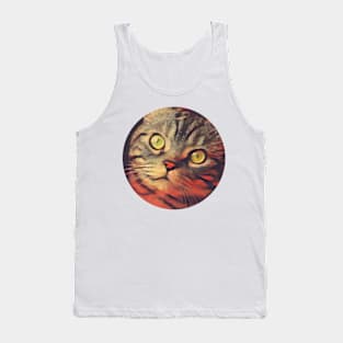 Adorable floppy cat Tank Top